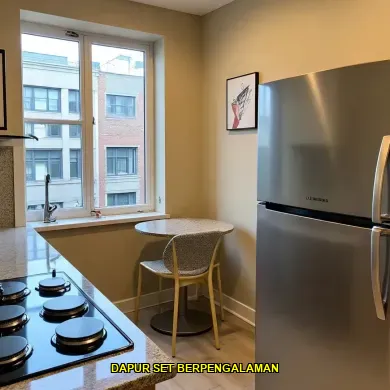 dapur set berpengalaman